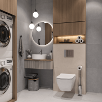 Керамогранит SKETCH ART DUST MATT цвет керамогранитной плитки Серый