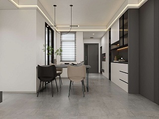 Керамогранит Concrete Darck Satin Glazed искусственный камень Riverstone