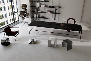 Керамогранит Limestone Smoke Antislip Carving искусственный камень Natural Stone