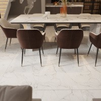 Керамогранит INFINITY Road Sugar Carving цвет керамогранитной плитки Белый