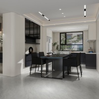 Керамогранит Sandstone White Satin Glazed цвет керамогранитной плитки Серый