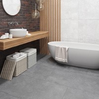 Керамогранит Zett Grafite цвет керамогранитной плитки Серый