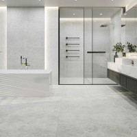 Керамогранит Concept White Carving  цвет керамогранитной плитки Серый