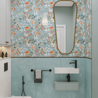 Керамогранит SKETCH ART MEADOW MATT цвет керамогранитной плитки 