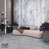 Керамогранит Cosmic blue цвет керамогранитной плитки Голубой