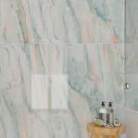 Керамогранит Onyx Aqua цвет керамогранитной плитки Голубой