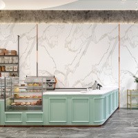 Керамогранит Calacatta Empire цвет керамогранитной плитки Белый