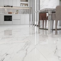 Керамогранит Artic statuario  Glossy цвет керамогранитной плитки Серый