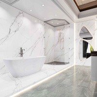 Керамогранит Calacatta Light цвет керамогранитной плитки Белый