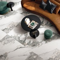 Керамогранит Bianco Struttura цвет керамогранитной плитки Серый