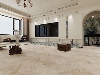 Керамогранит Travertine Taupe Antislip Carving искусственный камень Natural Stone